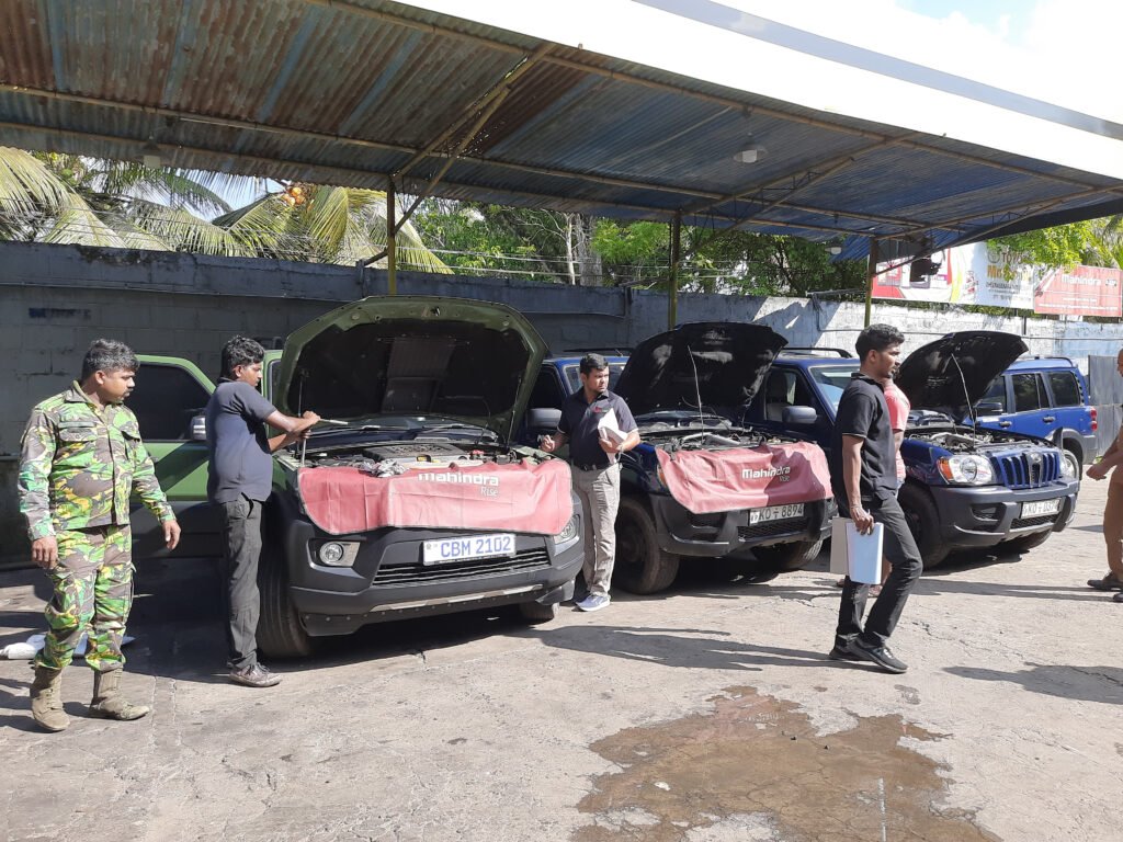 Ideal Motors Conducts Special Free Vehicle Service Campaign for Matara Police Vehicles